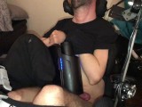 Keon Stroking Quadriplegic Cock Feel Victoria Stroker