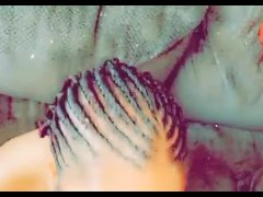 teen came over smoke and chill but can’t resist daddy big cock down here throat fuck for weed