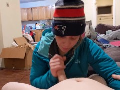 Heather Kane Surprised By Huge Cum Load from College Cock!