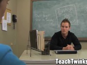 Preview 3 of Teacher Tyler Andrews anal plows twink student Adrian Layton