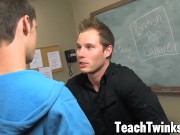 Preview 6 of Teacher Tyler Andrews anal plows twink student Adrian Layton