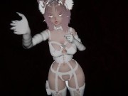 Preview 4 of Catgirl Lets Strangers Control Her Toys Until She Cums