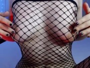 Preview 2 of Posing, Ass Shaking, Fishnets! - Public Cam Show 3/3