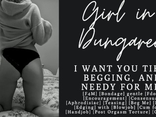 ASMR I want to hear you beg and moanas you edge! Bondage_Encouragement Audio Only