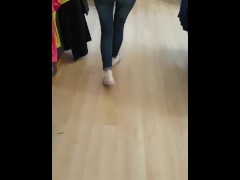 Video Blowjob and doggy style  in the fitting room