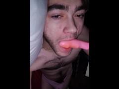IMMEDIATELY SUCKING COCK AFTER WAKING UP! 