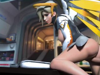 overwatch hentai, big tits, blowjob, overwatch