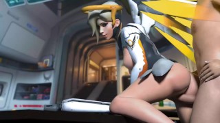 Mercy krijgt een lul - Arhoangel