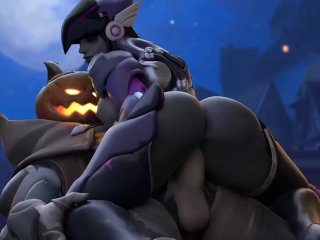 big boobs, overwatch sex, rule 34, animated porn