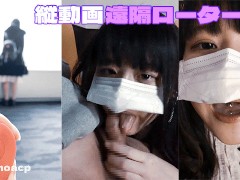 【縦動画&主観】遠隔バイブデートでムラムラが抑えられなくなった結果 Japanese gal with remote sex toy in public downtown