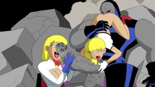 Supergirl And Powergirl Are Two Blonde Female Super Heroes