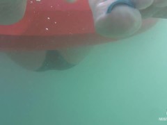 Dirty Bare Feet On The Sea Closeups