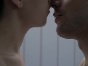 Preview 4 of (ASMR) Romantic and passionate kisses on a rainy day 4K