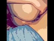 Preview 4 of Our first cartoon slow motion fuck … nice bubble Latina ass