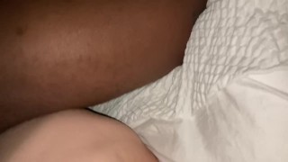 Creamy when bbc anal feels good 