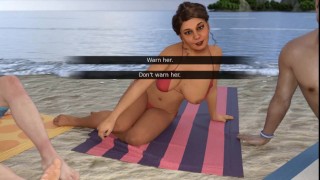Hotwife Ashley: Parejas en la playa-Ep17