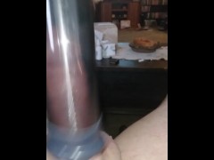 Dawg pumping the cock