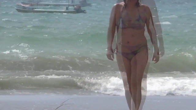 My Wife makes me Cuckold for the first Time on the Beach with our Step-nephew