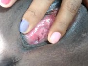 Preview 2 of Girl showing off her pussy and fingering her clit  JPutinha