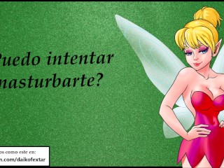 JOI fantasia con hada cachonda.Voz española.