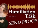 FUNNY FemDom Humiliation Slave Tasks - Send PROOF on My FREE Only Fans /GoddessNikkiKit