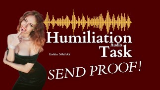 FUNNY FemDom Humiliation Slave Tasks - Send PROOF on My FREE Only Fans /GoddessNikkiKit