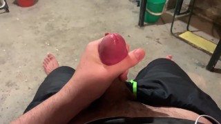 Massive Jerkoff with cumshot