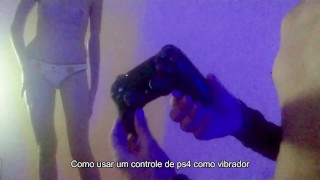 Como usar controle de PS4 como vibrador - com The Last of Us