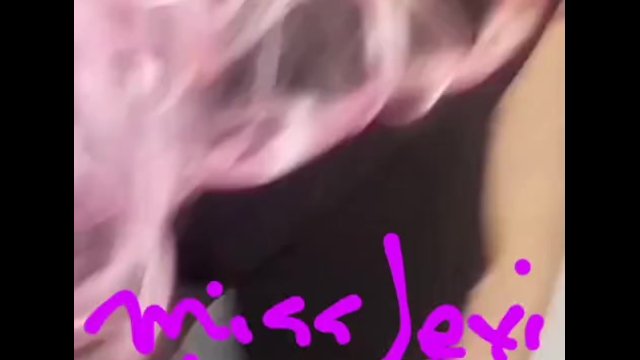 MissLexiLoup hot curvy ass young female trans jerking off college masturbating coed panties butthole