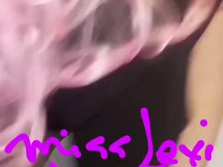 MissLexiLoup Hot Curvy Ass Young Female Trans Jerking off College Masturbating Coed Panties Butthole