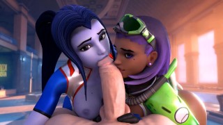 Widowmaker And Sombra From The Perspective Of The Archangel