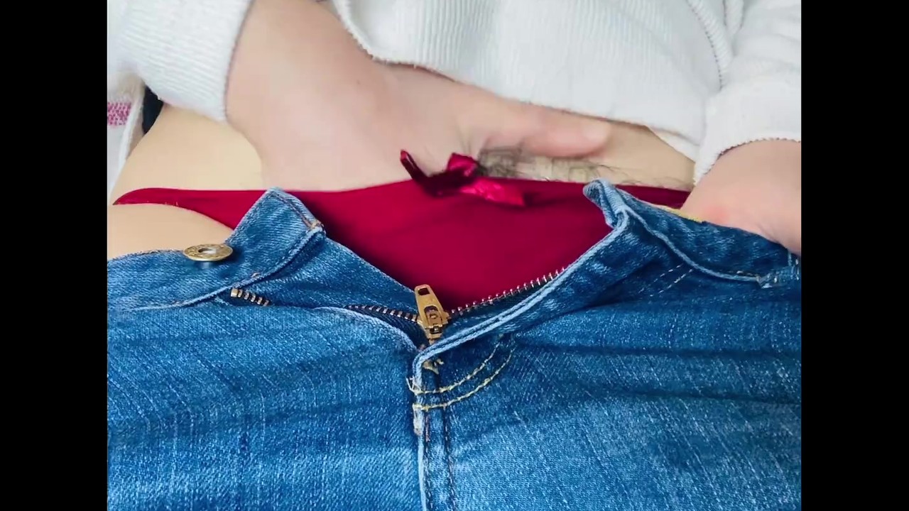 ジーンズ穴明セックス　無修正 