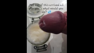 Sperma Trinken Gefrorener Cocktail Fertig Zum Essen - 100 Cumshots - Bereit Für Dich Und Haribo Funktioniert Auch