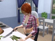 Preview 1 of Horny Wife Gets Fucked by Father-in-Law - DDSims