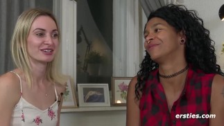 Girlfriends Explore Their Lesbian Side