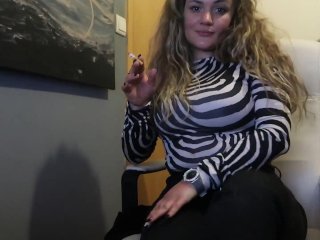 pawg, czech, she smokes, cute