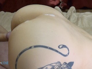 tattooed women, rough sex, point of view, pov