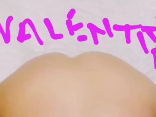 MissLexiLoup hot curvy ass Valentine coed panties trans female butthole 22