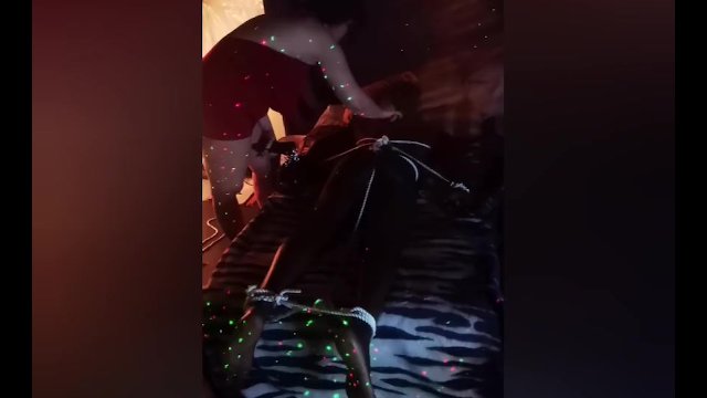 Watch Bondage Video:ANGEL'S FIRST BBC