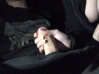 exclusive, in car, homemade, sloppy blowjob