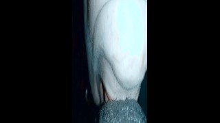Long sexy slow motion blowjob with cum in mouth
