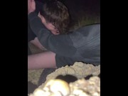 Preview 4 of Big Cock Blowjob at the Beach