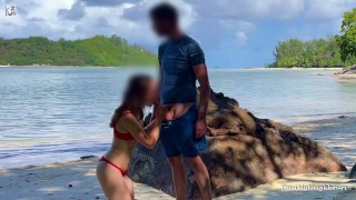 Verloren in Paradise - Betrapt op neuken op een eenzaam strand (TEASER)