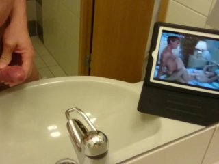 porn videos, verified amateurs, masturbation, bathroom