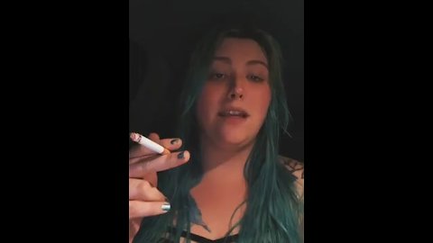 Smoking in the car with my friend 