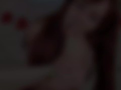 Stepsister Self Worships and Squirts as Valentine's Day Gift