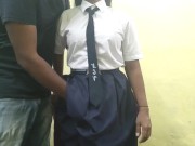 Preview 6 of Indian  girl after coming in  college and fucking his teacher
