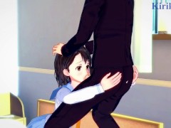 Video Kosaki Onodera and Raku Ichijo have deep sex in their bed at home. - Nisekoi Hentai