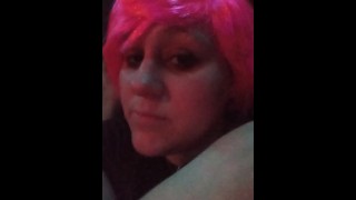 Pink peruca