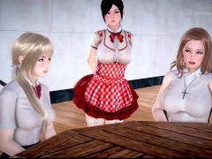 in tight bikini couldn't keep her legs close, gets creampied like an Oreo